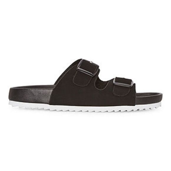 Arizona Finlee Womens Two Strap Footbed Sandals - Picture 2 of 4